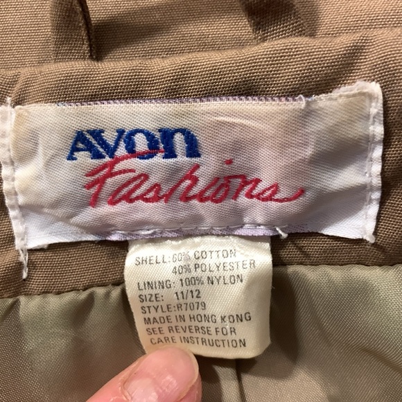 70’s VINTAGE AVON TRENCH COAT , MADE IN BRITISH HONG KONG - Picture 8 of 16